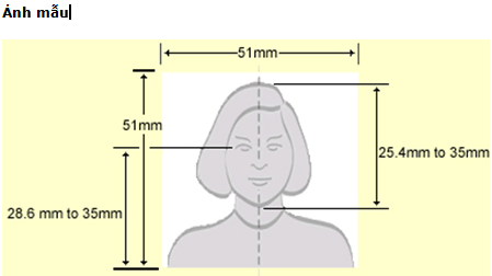 634567882867239728 Những yêu cầu về ảnh thẻ dùng trong đơn xin visa Hoa Kỳ