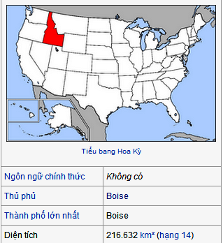 634812881897320000 Thông tin tiểu bang Idaho   Hoa Kỳ