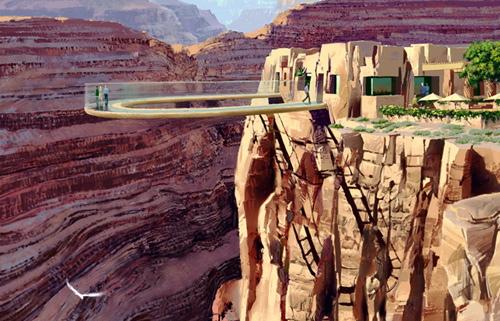 Đến thăm chiếc cầu kính Skywalk, Grand Canyon 634837456694960000 Đến thăm chiếc cầu kính Skywalk, Grand Canyon