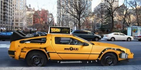 634906771514380000 Bước lên Taxi New York   Cỗ máy thời gian DeLorean