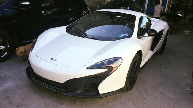 1465028997mclaren 650s spider 2 1464948033951 crop1464948096699p McLaren 650S Spider thay màu áo trắng về với đại gia Tây Nguyên.