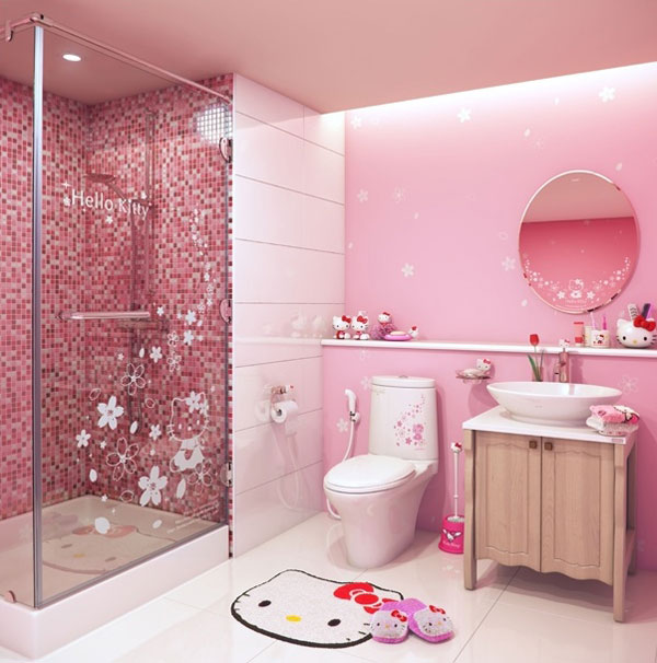 phongtamchobe2 c59b Thiết kế phòng tắm siêu đáng yêu và tiện dụng cho trẻ