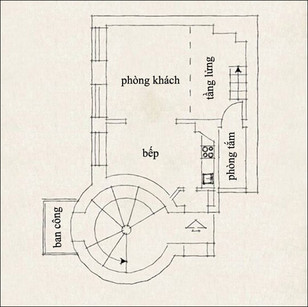 1963181 1d8e Bài trí căn hộ 38m2 một cách thanh lịch và hiện đại với thủ thuật lưu trữ sáng tạo