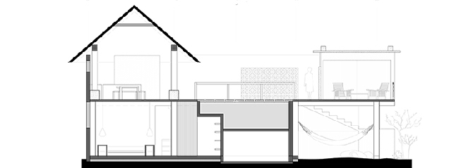 47 243d Khám phá ngôi biệt thự mái lá độc đáo có sở hữu bể bơi ở hiên tầng 2