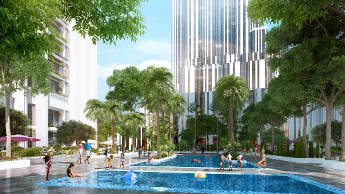 30 11 201515 185009475 7554 1448877486 Vingroup công bố thiết kế cảnh quan nội khu dự án The Landmark