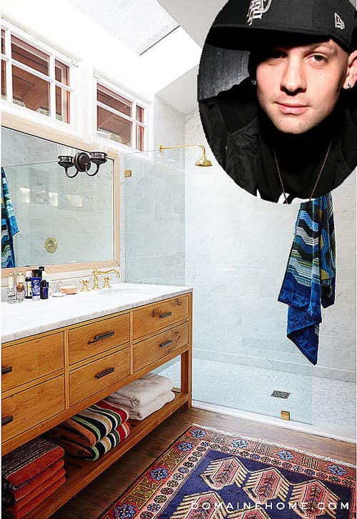 Tham quan phòng tắm của sao xa hoa như spa cao cấp 4 1420533007 benji madden 1420595552863 Tham quan phòng tắm của sao xa hoa như spa cao cấp