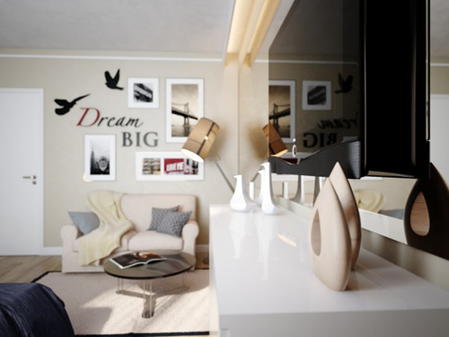 Hút mắt vào 48m² cởi mở, tinh tế 3 3e83b813891457283 Ngắm nhìn hút mắt vào 48m² cởi mở, tinh tế