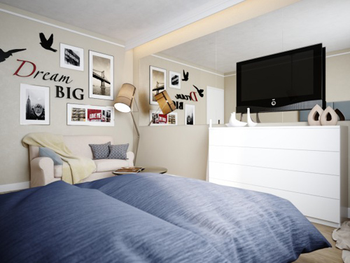 Hút mắt vào 48m² cởi mở, tinh tế 1 e34b1113891457281 Ngắm nhìn hút mắt vào 48m² cởi mở, tinh tế