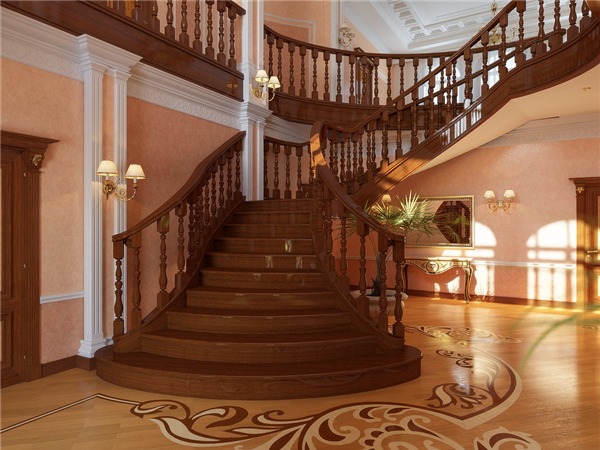 886 cauthang1 Cầu thang cần được thiết kế hợp lý, phù hợp với các không gian chức năng trong nhà.